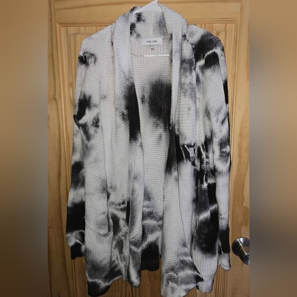 John & Jenn Womens Size Medium Tye Dye Cardigan - Picture 3 of 5